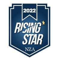 NZ Adviser Rising Stars 2022 Medal - Anne Zablan-Balila